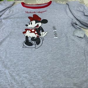 🆕Size M-Disney Minnie Mouse Long-Shirt